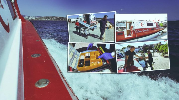 Adaların can damarı: Deniz ambulansları