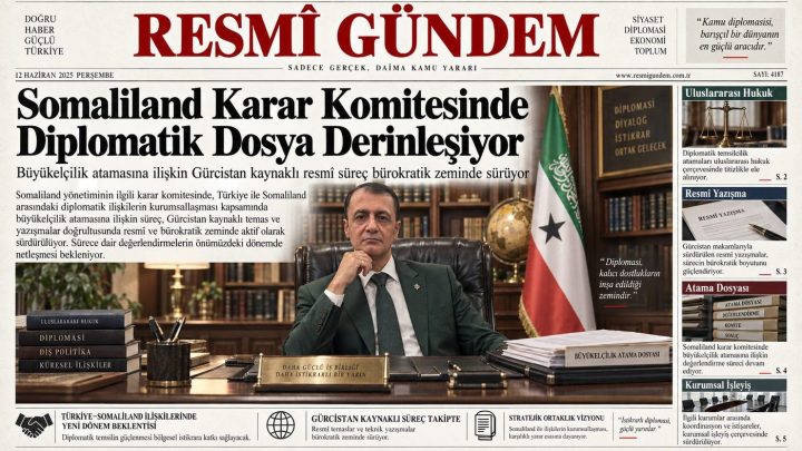 Somaliland–Gürcistan büyükelçilik dosyasında bekleyiş neyi gösteriyor? Diplomatik süreç sonuçtan önce prosedürü tamamlıyor