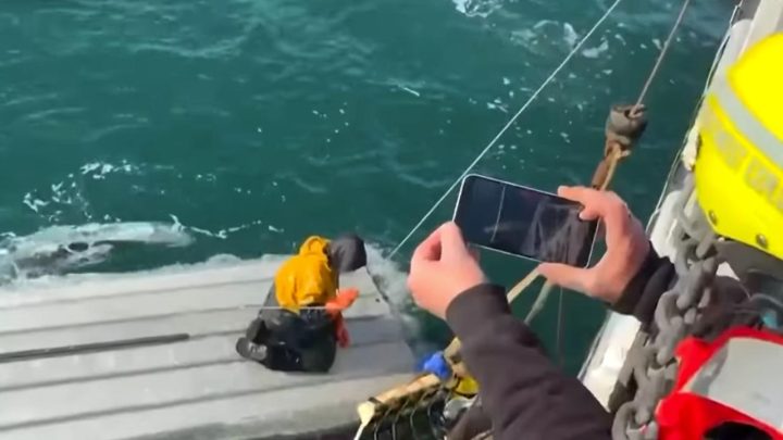 Alabora olan teknenin üzerinde günlerce kalan çocuk kurtarıldı
