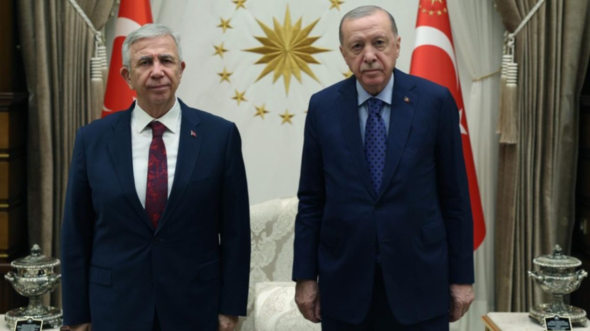Cumhurbaşkanı Erdoğan ABB Başkanı Mansur Yavaş'ı kabul etti