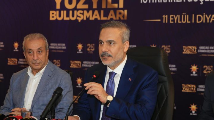 Bakan Fidan: Suriye ve Irak'ta huzur olduğunda bölgedeki bütün devletler yollarına barış içerisinde devam edecek