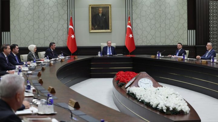 Cumhurbaşkanlığı Kabinesi toplandı